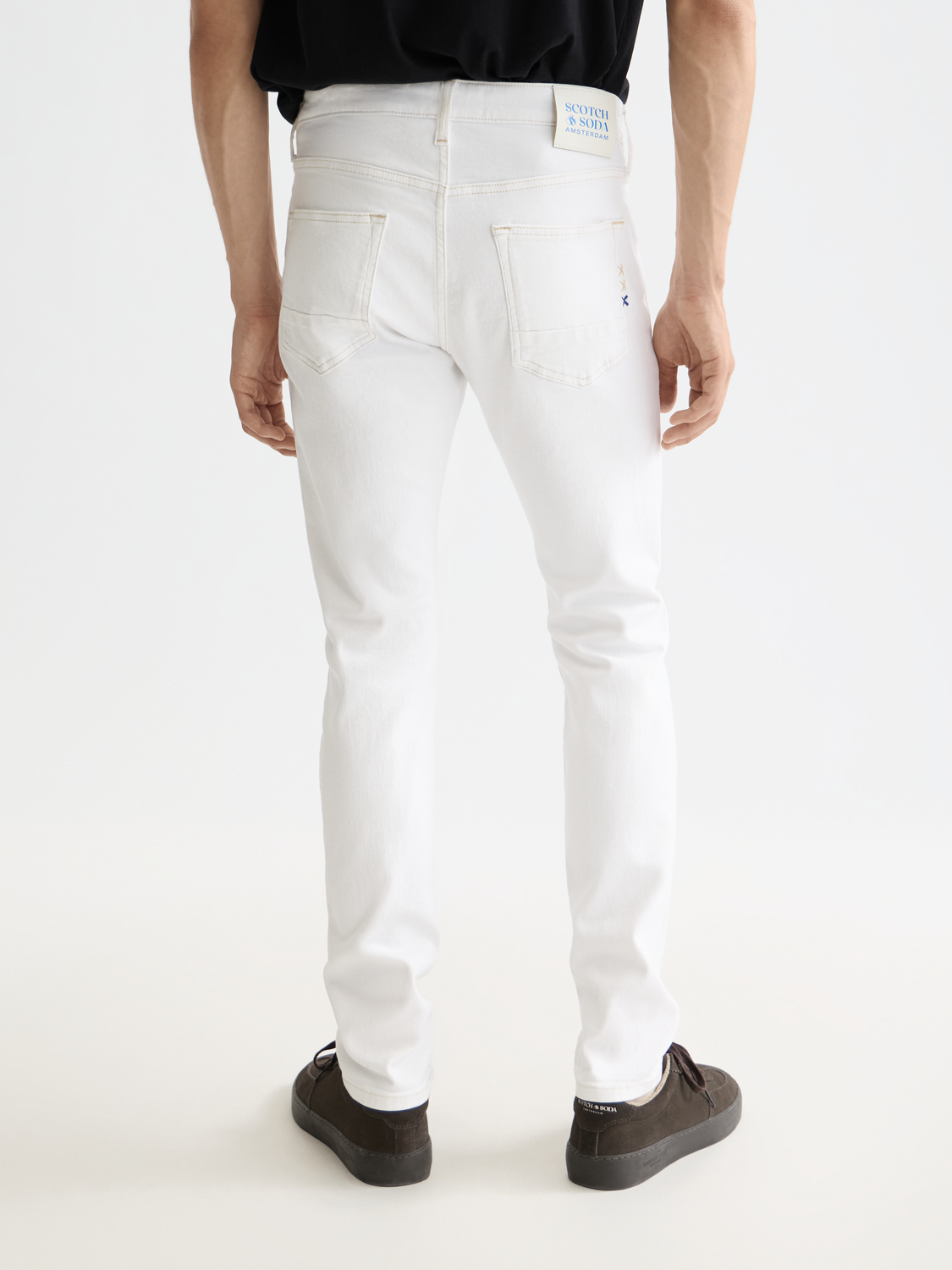 Scotch & Soda Male Ralston slim jeans - Cool White-L.32 - Image 2