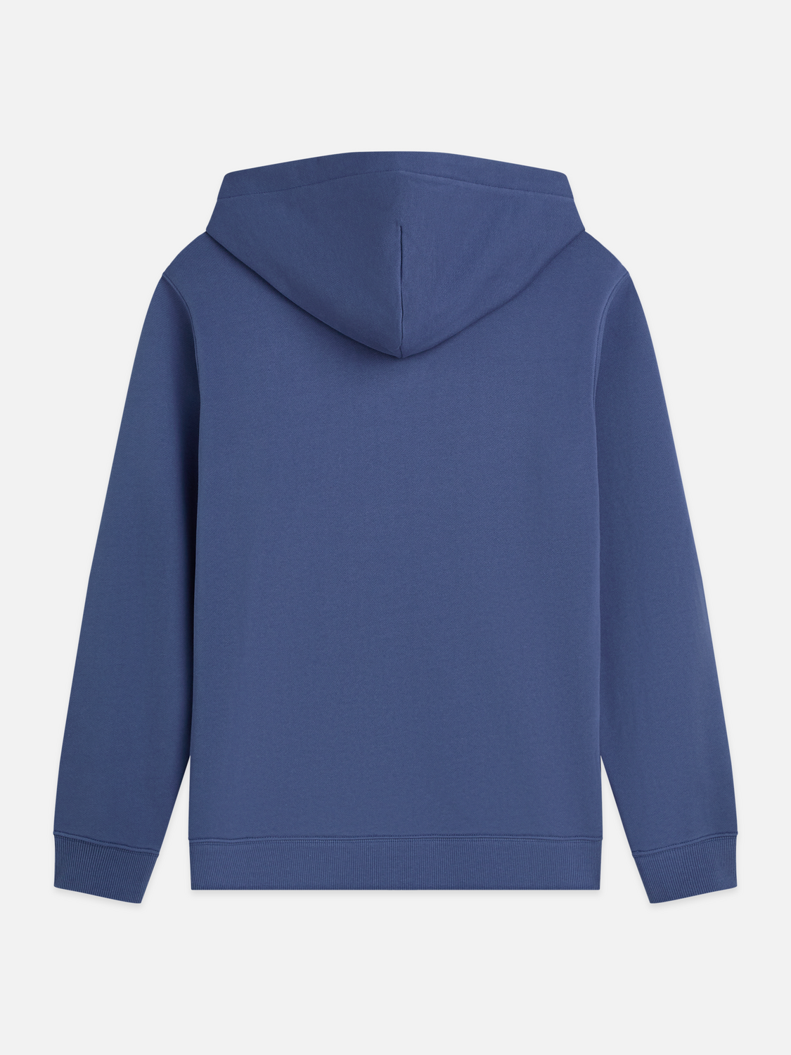 Scotch & Soda Male Logo badge zip through hoodie-Oceana - Image 7