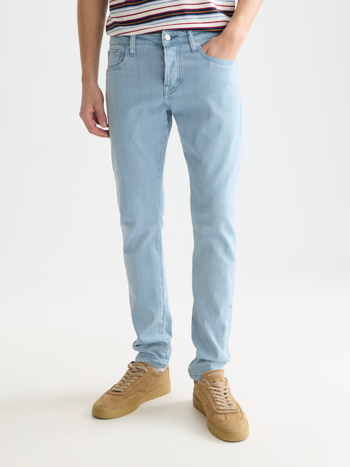 Scotch & Soda Male Ralston jeans-Faded Denim-L.34