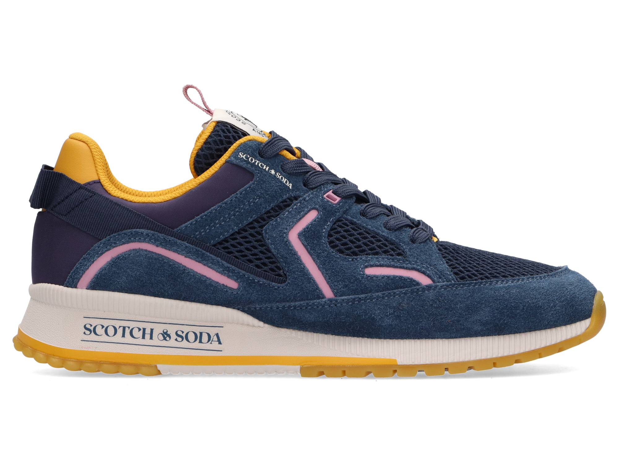 Scotch and Soda Male Vivex Sneaker-Blue - Image 5