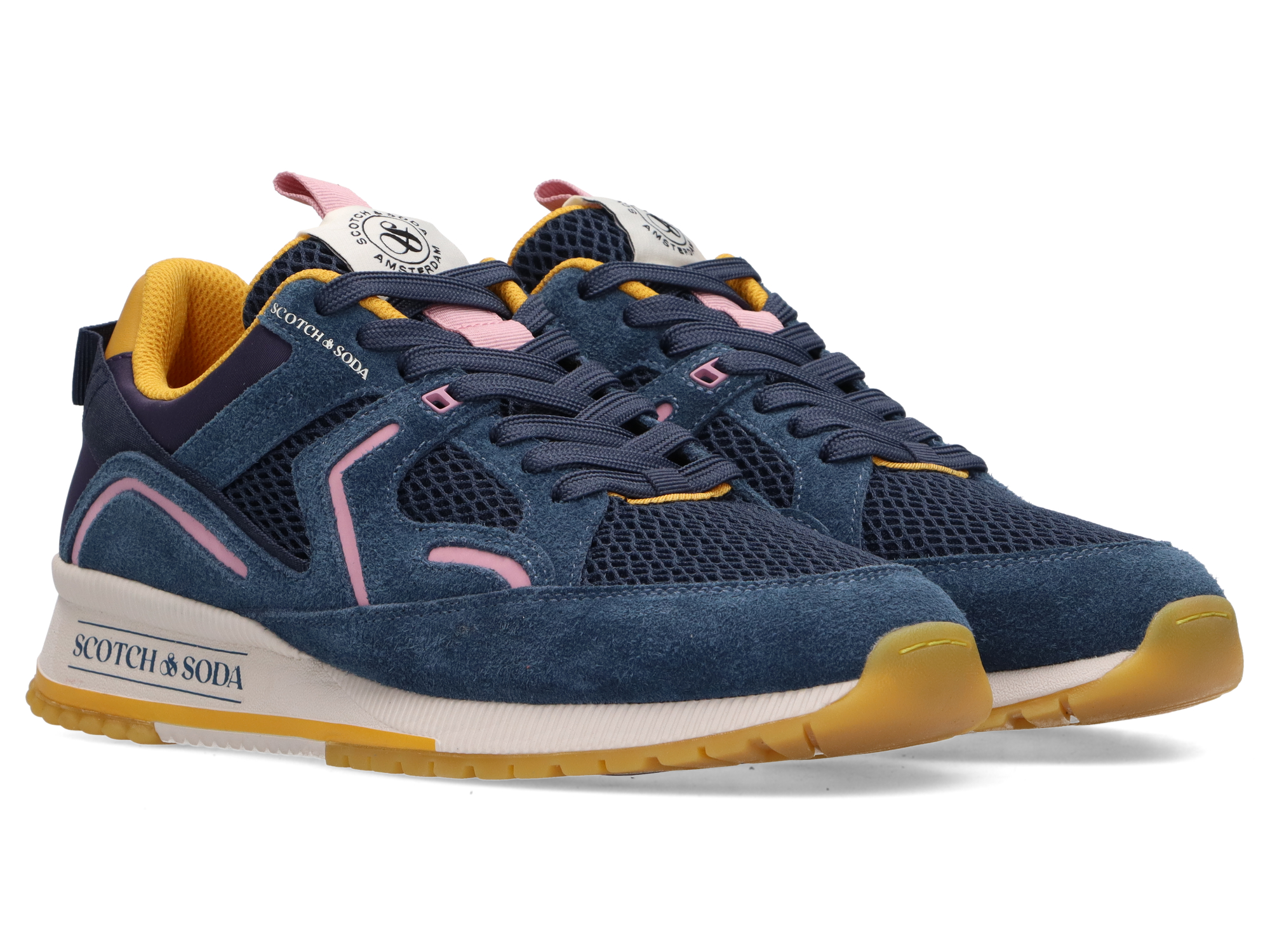 Scotch and Soda Male Vivex Sneaker-Blue