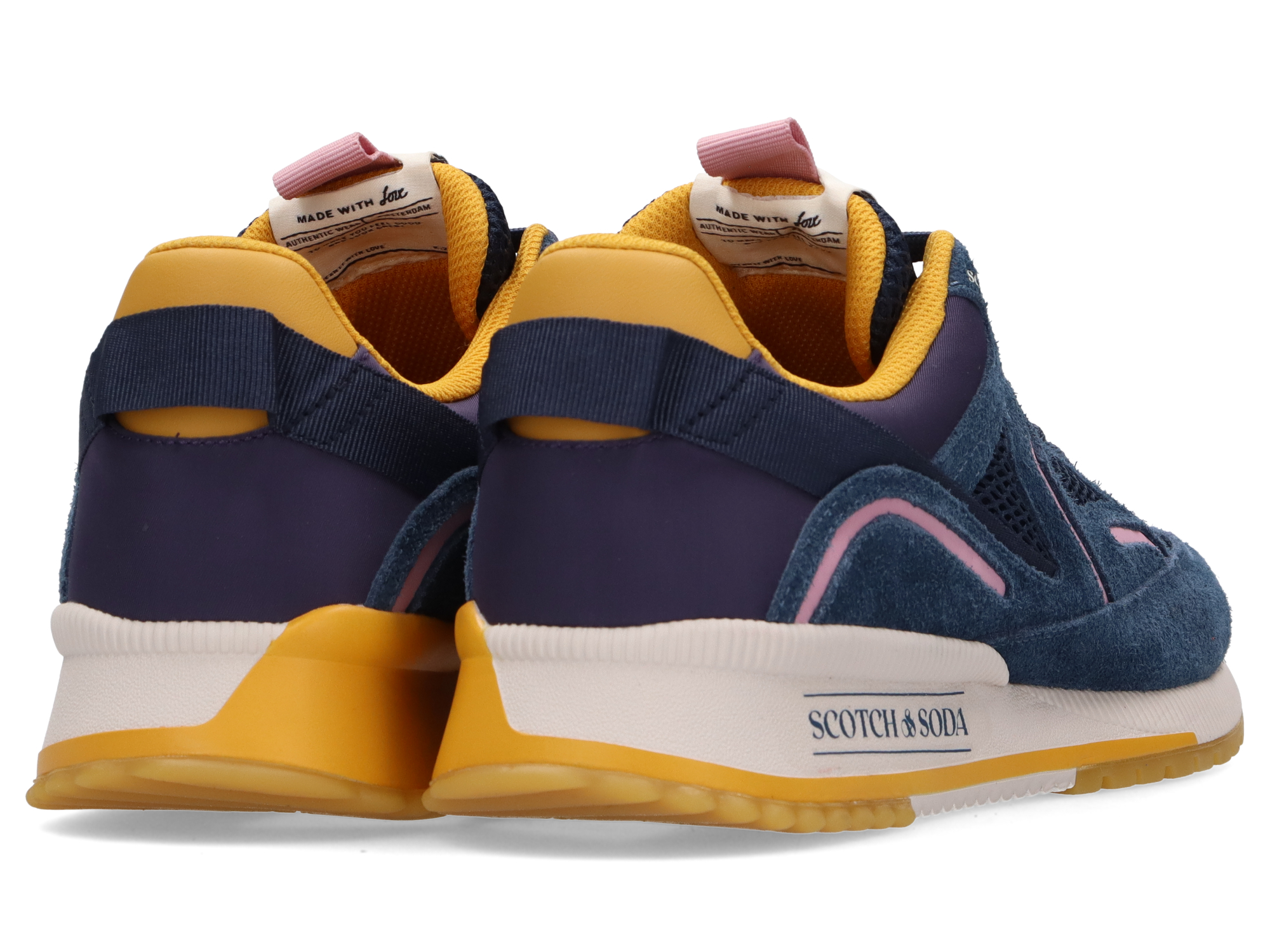 Scotch and Soda Male Vivex Sneaker-Blue - Image 2