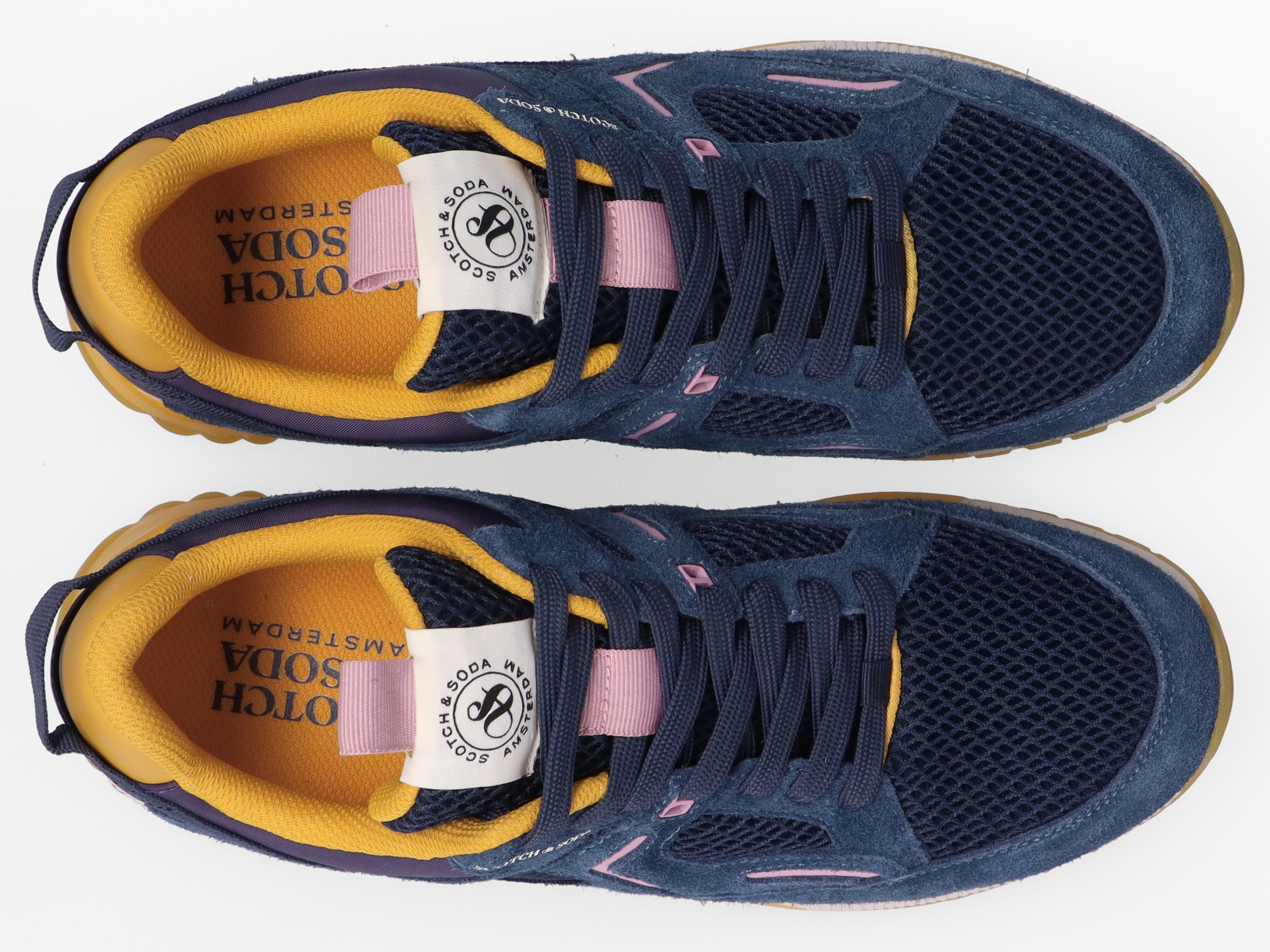 Scotch and Soda Male Vivex Sneaker-Blue - Image 4