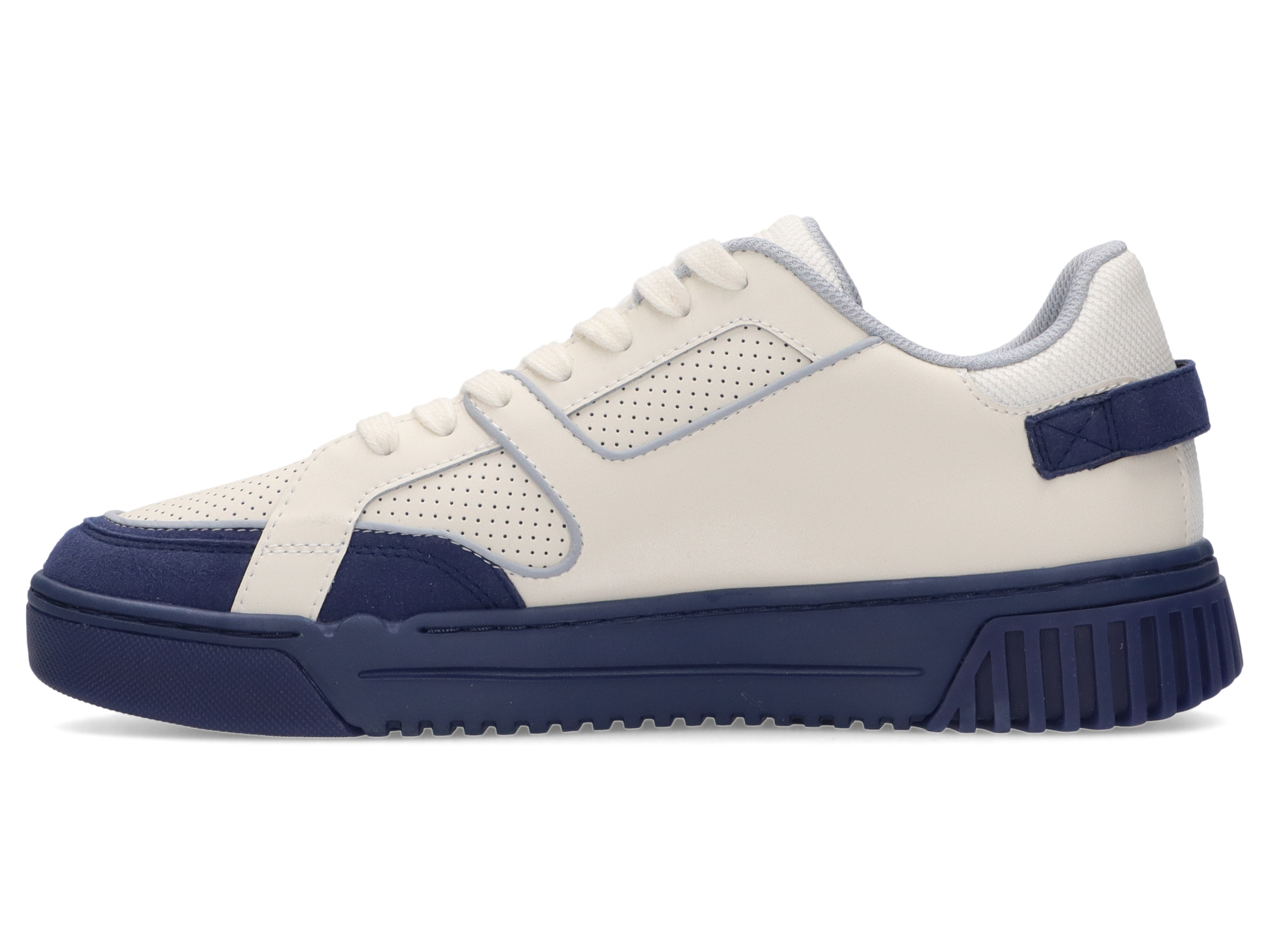 Scotch & Soda Male New Cup Sneakers-Blue/White - Image 6