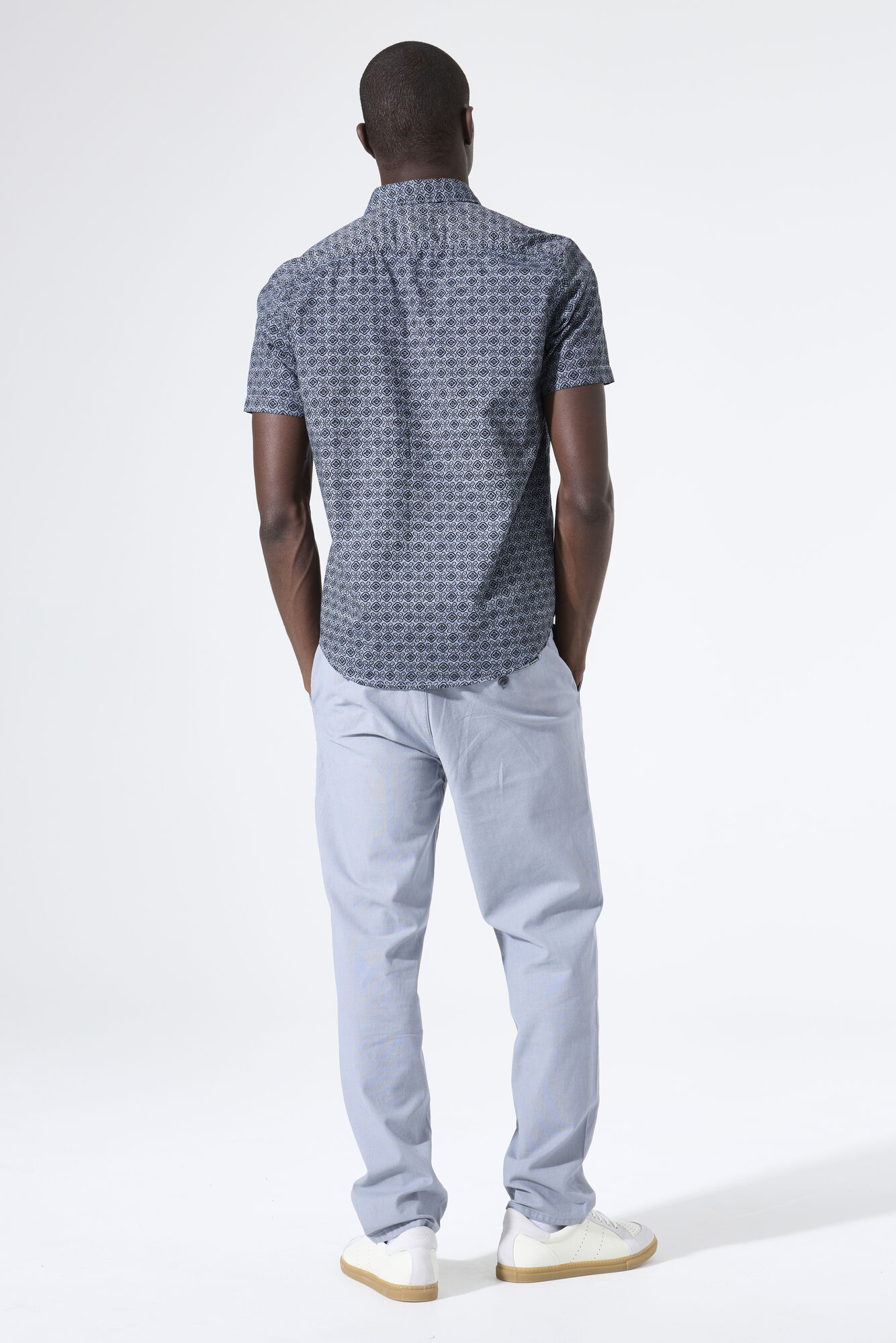 Garcia Male printed shirt -river - Image 3