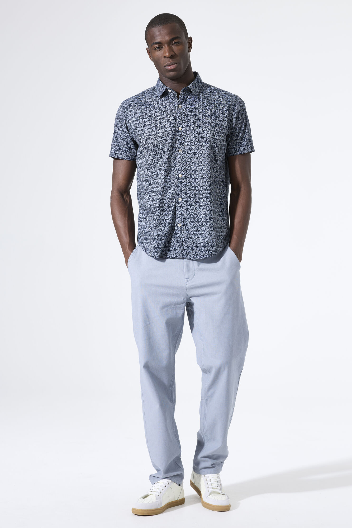 Garcia Male printed shirt -river - Image 2