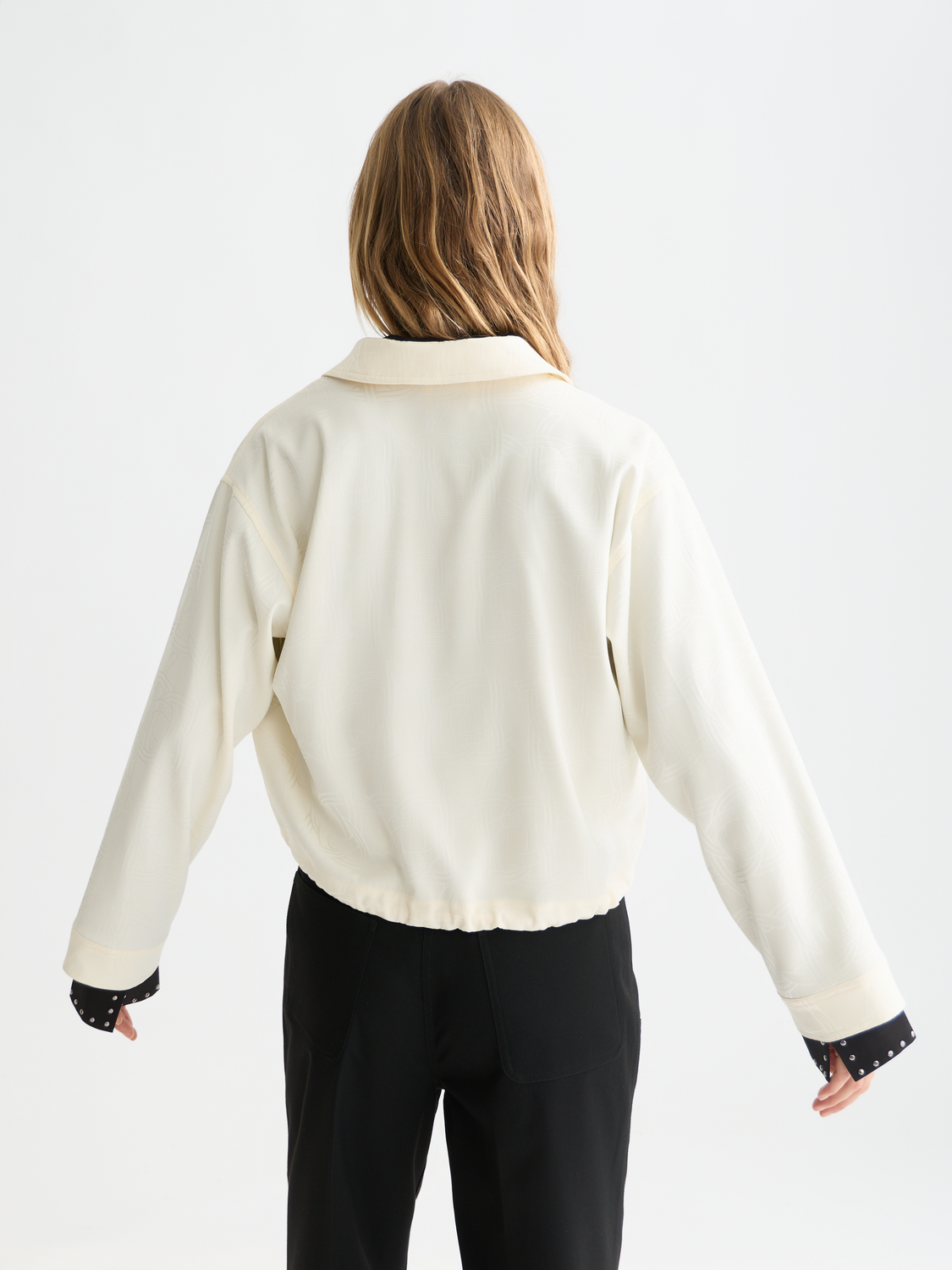 Scotch & Soda Female Utility shirt-Eggnog - Image 2