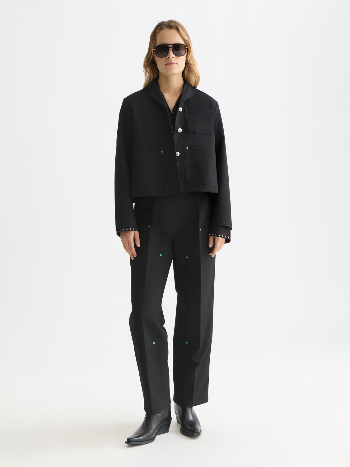 Scotch & Soda Western detailed trucker jacket-Meteorite - Image 3
